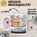 Haustier-Modedesignerin Tasse Geschenk Spruch Wer Will Schon Prinzessin Sein Wenn Man Auch Haustier-Modedesignerin Sein Kann Weiß Trendation