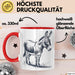 Eselbauer Esel Tier Tasse Geschenk Lustige Geschenkidee Spruch Rot Trendation