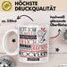 Rockerin Geschenk Becher Tasse Gott Schuf Alle Menschen Gleich Nur Die Besten Durfeten Rockerin Werden Geschenkidee Lustig Weiß Trendation