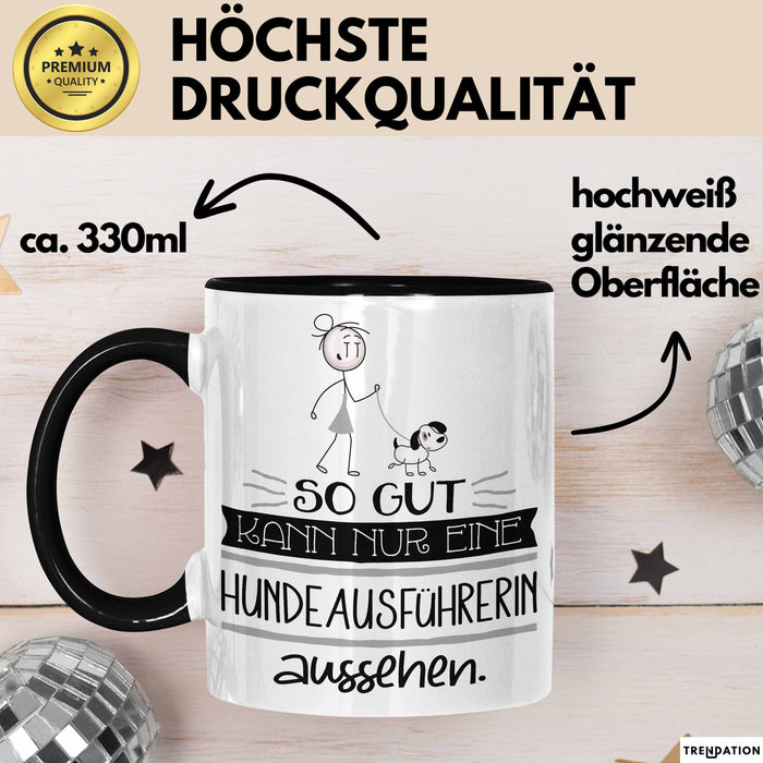 Hundeausführerin Geschenk Tasse So Gut Kann Nur Eine Hundeausführerin Aussehen Geschenkidee Geburtstag Weihnachten Lustig Trendation