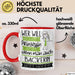 Bäckerin Tasse Geschenk Spruch Wer Will Schon Prinzessin Sein Wenn Man Auch Bäckerin Sein Kann Rot Trendation