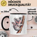 Koala Tierliebhaber Tasse Geschenk Lustige Geschenkidee Spruch Schwarz Trendation