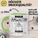 Anwältin Tasse Geschenk Ich Bin Anwältin Warum Weil Ich Es Kann Geschenkidee Geburtstag Grün Trendation
