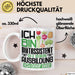 Diätassistent Ausbildung Tasse Geschenk Ich Bin Diätassistent In Der Ausbildung Ich Darf Das Geschenkidee Spruch Weiß Trendation