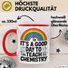 Chemiker Chemielehrer Tasse Geschenk Lustige Geschenkidee Spruch Es Ist Ein Guter Tag Um Chemie Zu Unterrichten Rot Trendation