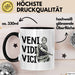 Lateinlehrer Unterricht Tasse Geschenk Lustige Geschenkidee Spruch Veni Vidi Vici Trendation