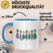 Kräuterkundler Tasse Geschenkidee Naturheilmittel Suchender Blau Trendation