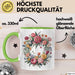 Florist Tasse Geschenkidee für Blumenliebhaber Spruch Grün Trendation