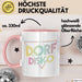 Dorfdisko Tasse Geschenk Dorf Kleinstadt Disko Rosa Trendation