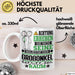 Großonkel Geschenk Tasse Lustiger Spruch Erheben Sie Sich Der Großonkel Betritt den Raum Weiß Trendation