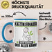 Katzenliebhaber Tasse Geschenk für Katzenliebhaber Der Mann Der Alles Kann Geschenkidee zum Geburtstag Blau Trendation