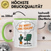 Büroarbeit Kollege Abschied Tasse Geschenk Lustige Geschenkidee Spruch Du Wirst Uns Fehlen Danke Für Die Schöne Zeit Grün Trendation