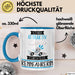 Rennfahrerin Tasse Geschenk Becher Stark Attraktiv Furchtlos Rennfahrerin Lustige Geschenkidee Blau Trendation