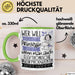 Elektronische Musikproduzentin Tasse Geschenk Spruch Wer Will Schon Prinzessin Sein Wenn Man Auch Elektronische Musikproduzentin Sein Kann Grün Trendation