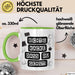 Büroarbeit Kollege Abschied Tasse Geschenk Lustige Geschenkidee Spruch Richtig Kacke Dass Du Gehst Grün Trendation