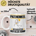 Patenonkel Tasse Geschenk für Patenonkel Der Mann Der Alles Kann Geschenkidee zum Geburtstag Weiß Trendation