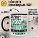 Mountainbiker Geschenk Lustiger Spruch für Mountainbiker Geschenkidee Bester Mountainbiker Der Welt Schwarz Trendation
