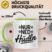 Österreich Wien Wienerisch Tasse Geschenk Lustige Geschenkidee Spruch Nur Ned Hudln Grün Trendation