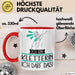 Geschenk für Kletterin Tasse Lustige Geschenkidee Geburtstag Ich Bin Kletterin Ich Darf Das Rot Trendation