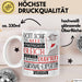 Survival-Expertin Geschenk Becher Tasse Gott Schuf Alle Menschen Gleich Nur Die Besten Durfeten Survival-Expertin Werden Geschenkidee Lustig Weiß Trendation