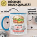 Burger-Liebhaber Tasse Geschenk Ich Kann Cheeseburger Verschwinden Lassen Was Ist Deine Superkraft Blau Trendation