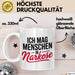 Krankenschwester Pflege Betreuung Tasse Geschenk Lustige Geschenkidee Spruch Ich Mag Menschen In Narkose Weiß Trendation