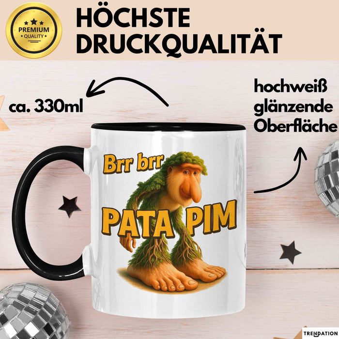 Brr brr Patapim Tasse Meme Italienisch Geschenk Lustig Becher Trendation