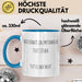 Sarkastischer Sarkasmus Tasse Geschenk Lustige Geschenkidee Spruch Hier Könnte Ein Emotionaler Text Stehen Tut Es Aber Nicht Blau Trendation