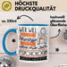 Psychologin Tasse Geschenk Spruch Wer Will Schon Prinzessin Sein Wenn Man Auch Psychologin Sein Kann Blau Trendation