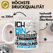 Restaurantfachmann Ausbildung Tasse Geschenk Ich Bin Restaurantfachmann In Der Ausbildung Ich Darf Das Geschenkidee Spruch Weiß Trendation