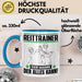 Reittrainer Tasse Geschenk für Reittrainer Der Mann Der Alles Kann Geschenkidee zum Geburtstag Blau Trendation