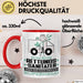 Rettungssanitäter Geschenk Tasse Ich Bin Rettungssanitäter Aber Sag Doch Einfach Superheld Lustige Geschenkdiee für Rettungssanitäter Kaffee-Becher Rot Trendation