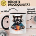 Waschbär Tierliebhaber Kaffee Tasse Geschenk Lustige Geschenkidee Spruch Trendation