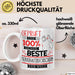 Beste Tierverhaltensforscherin Der Welt Tasse Geschenk für Eine Tierverhaltensforscherin Geprüft Und Sicher Geschenkidee Geburtstag Weihnachten Weiß Trendation