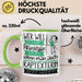 Raptexterin Tasse Geschenk Spruch Wer Will Schon Prinzessin Sein Wenn Man Auch Raptexterin Sein Kann Grün Trendation