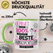 Beste Hundesportlerin Der Welt Tasse Geschenk für Eine Hundesportlerin Geprüft Und Sicher Geschenkidee Geburtstag Weihnachten Grün Trendation