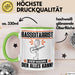 Bassgitarrist Tasse Geschenk für Bassgitarrist Der Mann Der Alles Kann Geschenkidee zum Geburtstag Grün Trendation