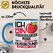 Kinderkrankenpfleger Ausbildung Tasse Geschenk Ich Bin Kinderkrankenpfleger In Der Ausbildung Ich Darf Das Geschenkidee Spruch Blau Trendation