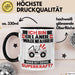 Geländewagenfahrer Tasse Geschenk für Geländewagenfahrer Geburtstag Lustiger Spruch Kaffee-Becher Was Ist Deine Superkraft Schwarz Trendation