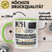 Anwendungsentwicklerin Ausbildung Start Geschenk Tasse Ich Bin Anwendungsentwicklerin In Der Ausbildung Ich Darf Das Kaffee-Becher Geschenkidee Grün Trendation