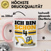 4. Geburtstag Geschenk Tasse Becher Jungs Bagger Ich Bin Schon 4 Rosa Trendation