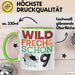 9. Geburtstag Geschenk Tasse Becher Wild Frech Und Schon 9 Grün Trendation