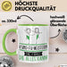 Kung-Fu-Meisterin Geschenk Tasse Becher Die Frau Die Allen Kann Geschenkidee für eine Kung-Fu-Meisterin Lustig Grün Trendation