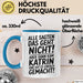 Katrin Tasse Geschenk Alle Sagten Das Geht Nicht Aber Dann Kam Katrin Und Hat Es Einfach Gemacht Geschenkidee Becher mit Name Blau Trendation
