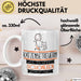 Katzenbetreuerin Weil Es Keinen Schöneren Beruf Gibt Tasse Geschenk für Eine Katzenbetreuerin Lustig Weiß Trendation