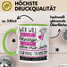 Survival-Trainerin Tasse Geschenk Spruch Wer Will Schon Prinzessin Sein Wenn Man Auch Survival-Trainerin Sein Kann Grün Trendation