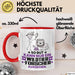 Wildtierforscher Geschenk Tasse So Gut Kann Nur Ein Wildtierforscher Aussehen Geschenkidee Kaffee-Becher Rot Trendation