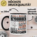 Keyboarder Geschenk Tasse Geschenkidee für Keyboarder Geburtstag Lustig Ich Bin Keyboarder Ich Kann Es Dir Erklären Aber Nicht Für Dich Verstehen Schwarz Trendation