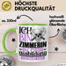 Zimmerin Ausbildung Start Geschenk Tasse Ich Bin Zimmerin In Der Ausbildung Ich Darf Das Kaffee-Becher Geschenkidee Grün Trendation