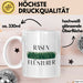 Garten Pflanzen Gärtner Tasse Geschenk Lustige Geschenkidee Spruch Rasenflüsterer Weiß Trendation